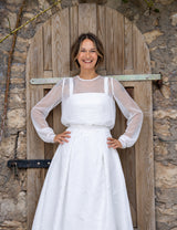 BLUSE HOCHZEIT - ALISA soft - chiffon