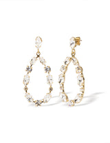 BRAUT OHRRINGE - JANEY Silber