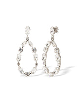 BRAUT OHRRINGE - JANEY Silber