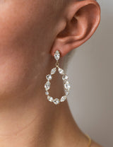 BRAUT OHRRINGE - JANEY Silber