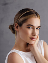 BRAUT HAARREIF - GOLDEN BOW-BRAUTLY