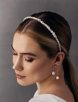 BRAUT OHRRINGE - PEARL BOW-BRAUTLY