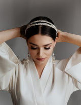 BRAUT HAARREIF - DOUBLE CRISTALS