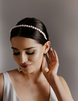 BRAUT HAARREIF - SIMPLE PEARLS