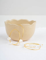 BRAUT OHRRINGE - PEARLS