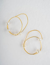 BRAUT OHRRINGE - PEARLS