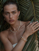 BRAUT OHRRINGE - GERANIUM