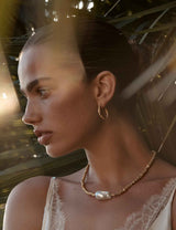 BRAUT OHRRINGE - GERANIUM