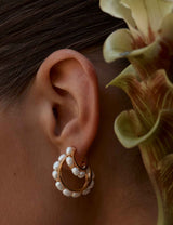 BRAUT OHRRINGE - VERBENA