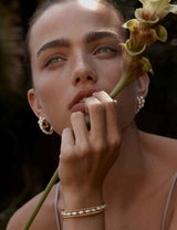 BRAUT OHRRINGE - VERBENA