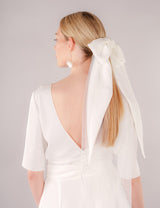 BRAUT SCHLEIER MIT SCHLEIFE - SARAH-BRAUTLY