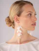 BRAUT SEIDENOHRRINGE - NOUKI-BRAUTLY