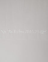 PERSONALISIERTER BRAUTSCHLEIER - NELE MOTIV 10