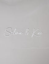 PERSONALISIERTER BRAUTSCHLEIER - NOVI MOTIV 5