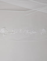 PERSONALISIERTER BRAUTSCHLEIER - NELE MOTIV 7