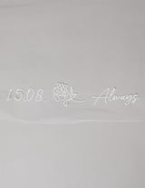 PERSONALISIERTER BRAUTSCHLEIER - NURI  MOTIV 6