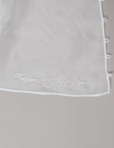 PERSONALISIERTE BRAUTBLUSE - AMARA 2 - organza