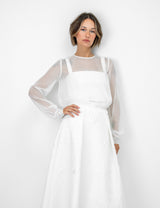 BLUSE HOCHZEIT - ALISA soft - chiffon