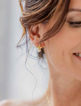 BRAUT OHRRINGE - FLORA