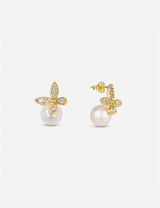 BRAUT OHRRINGE - FLORA