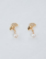 BRAUT OHRRINGE - GINKGO