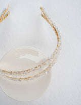 BRAUT HAARREIF - DOUBLE CRISTALS