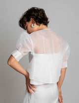 BRAUTBLUSE - AMARA - organza