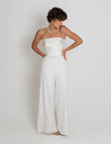 BRAUTHOSE - LIVIA- crepe