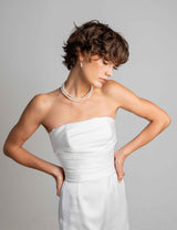 BRAUTOBERTEIL - SELENE- satin