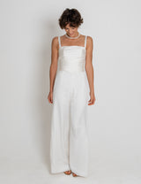 BRAUTHOSE - LIVIA- crepe