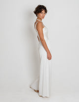 BRAUTHOSE - LIVIA- crepe