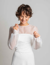 BRAUTBLUSE - ALISA - organza