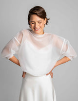 BRAUTBLUSE - AMELIA - organza