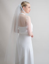 PERSONALISIERTER BRAUTSCHLEIER - NILA MOTIV 6