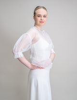 PERSONALISIERTE BRAUTBLUSE - AMARA 2 - organza
