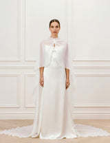 BRAUTOBERTEIL - CHIFFON CAPE DIXIE