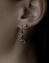 BRAUT OHRRINGE - FLORAL ABSTRACT