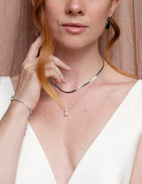 BRAUTSCHMUCK PERLENKETTE - JULIA-BRAUTLY