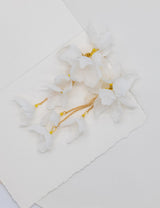 BRAUT SEIDENOHRRINGE - ASH-BRAUTLY