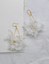 BRAUT SEIDENOHRRINGE - LARI-BRAUTLY