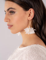 BRAUT SEIDENOHRRINGE - LARI-BRAUTLY