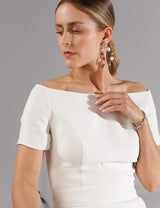BRAUT OHRRINGE - CORAL-BRAUTLY