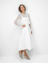 BLUSE HOCHZEIT - ALISA soft -  chiffon