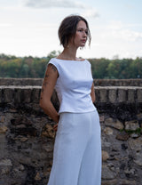 BRAUT TOP STANDESAMT - VIOLA satin