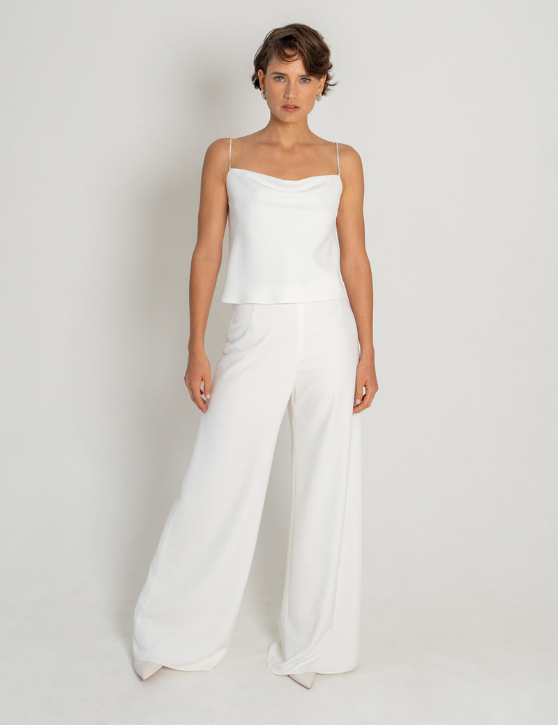 BRAUTHOSE - LIVIA- satin