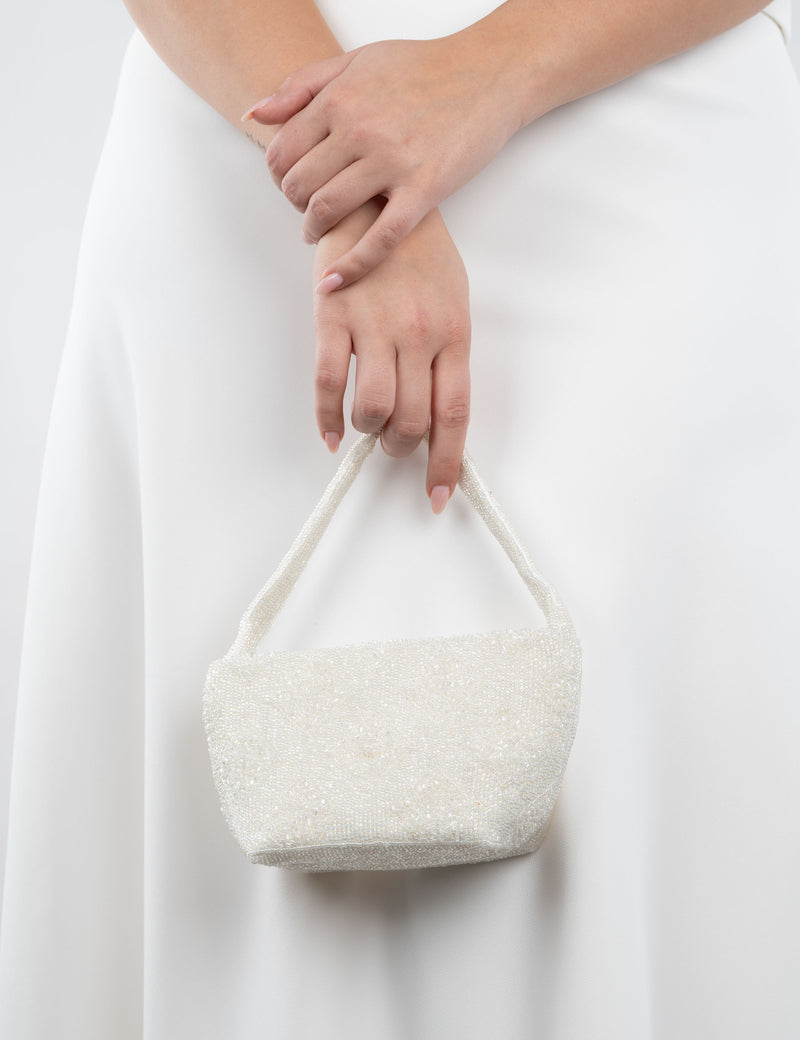 BRAUT HANDTASCHE - PURE PEARLS