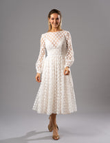 KLEID -  DOTTY-BRAUTLY